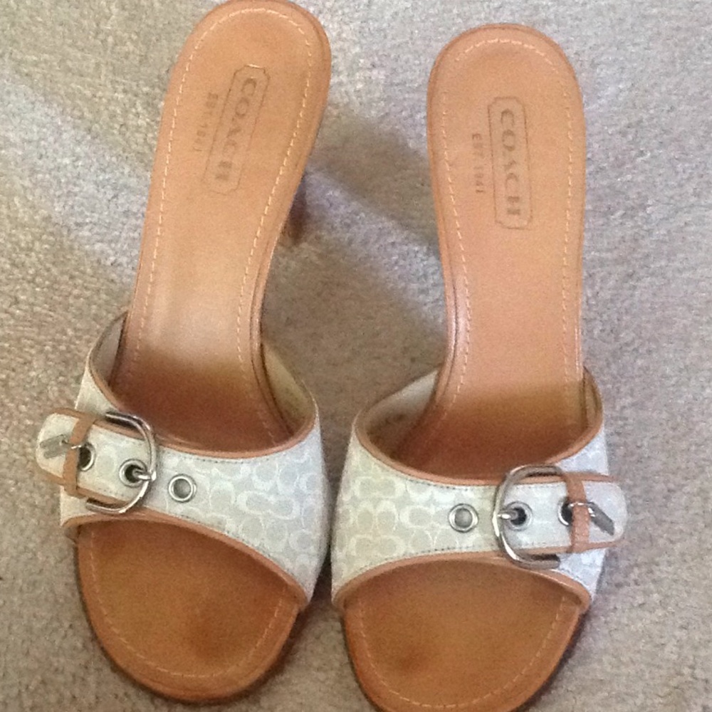 Coach sandals